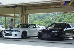 '10/08/10 SPG TUNING R33 R34 GTR in Central Circuit